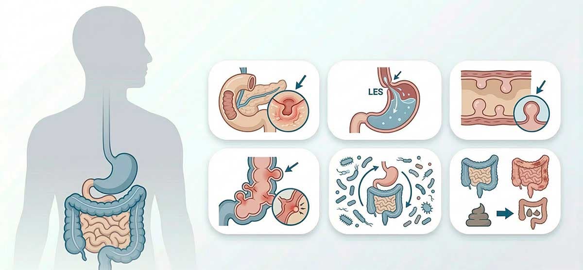 Evaluación y tratamiento de problemas digestivos