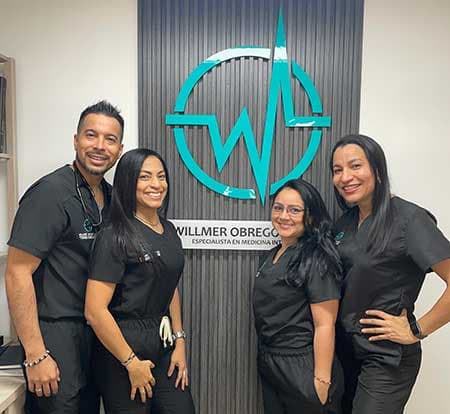Equipo de trabajo del consultorio