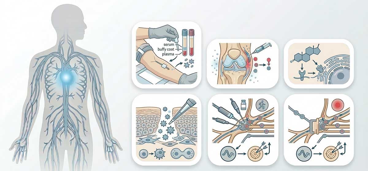 Tratamiento con PRP y lisado de plaquetas para regeneración articular de rodilla en Medellín
