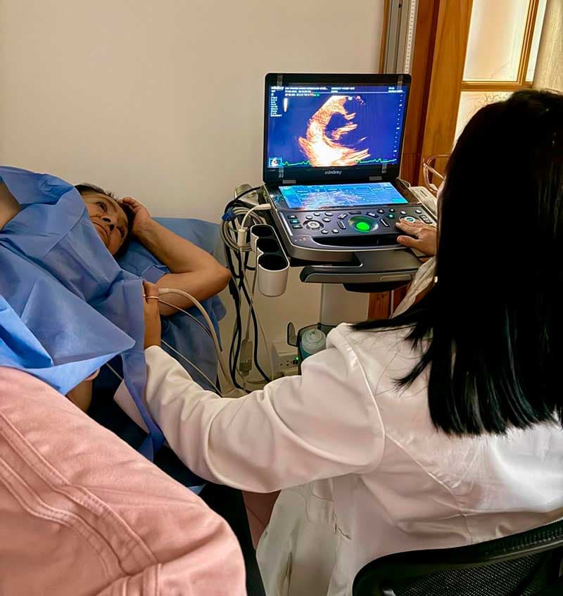 Ecocardiograma transtorácico en Medellín - ecografía cardíaca en consultorio